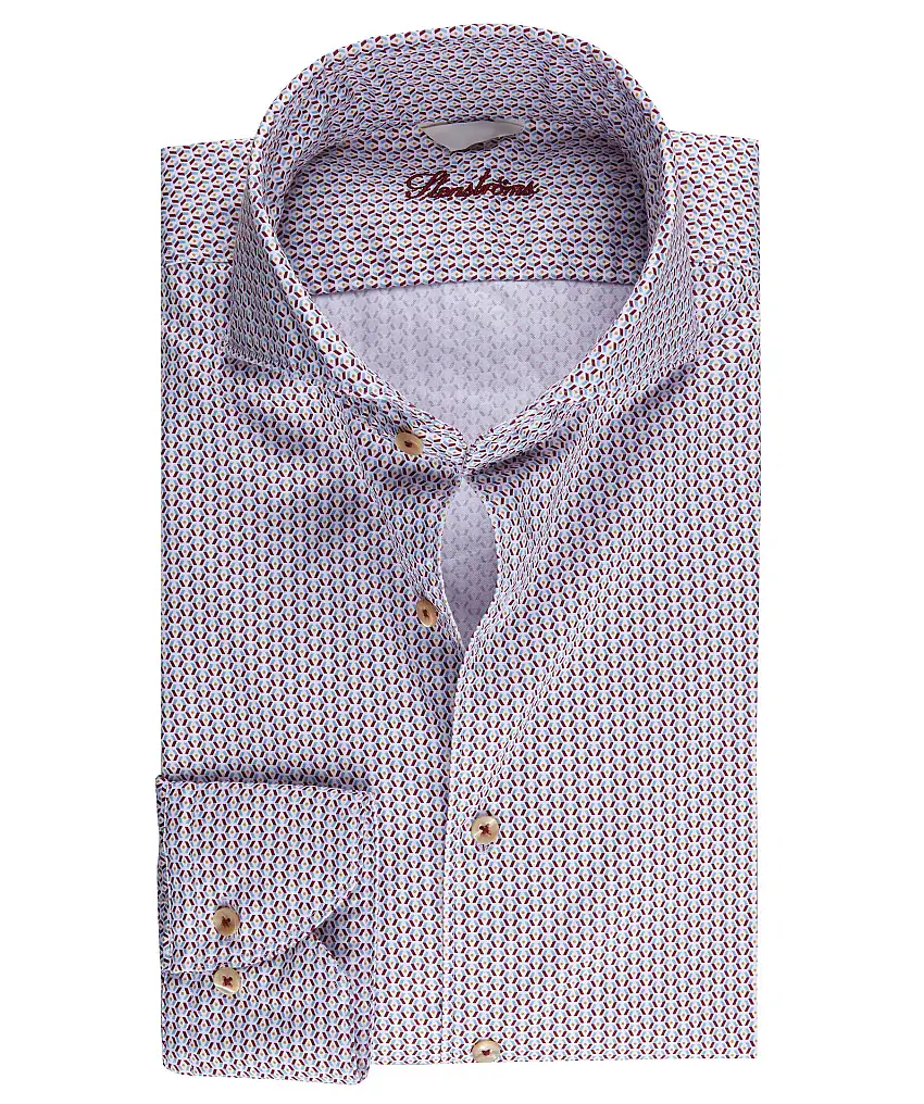 Stenströms Fitted Body Casual - Vinröd