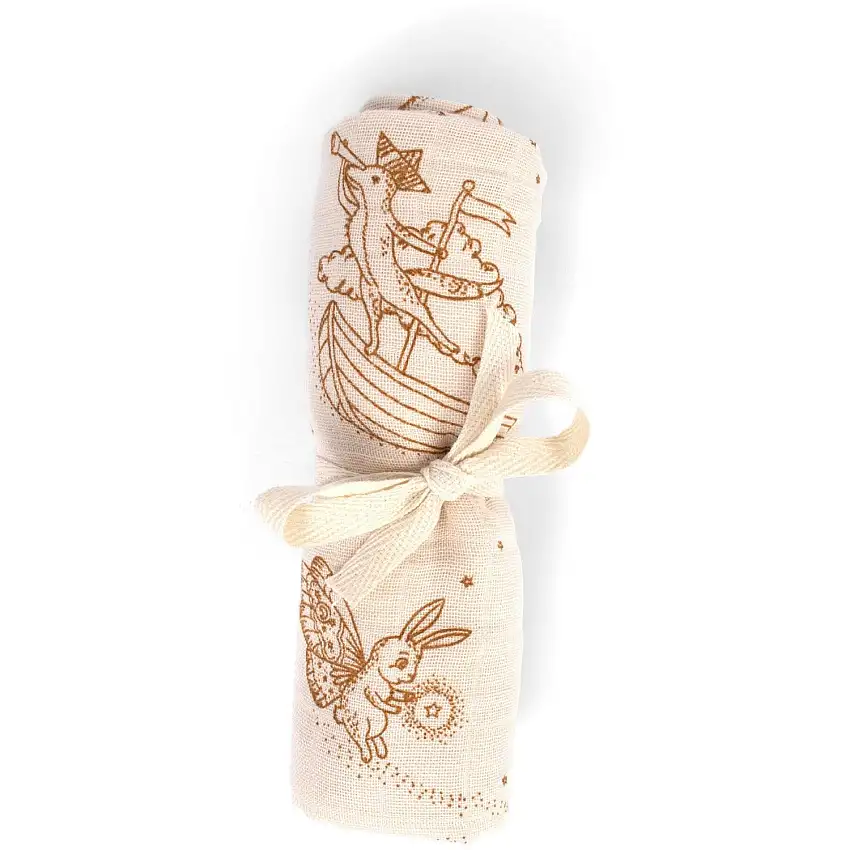 FILIBABBA Dreamy Adventurers Muslin Diaper Gots