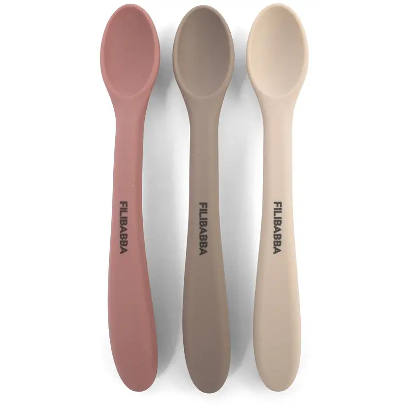 FILIBABBA Rose Mix Silicone Feeding Skedar 3-Pack