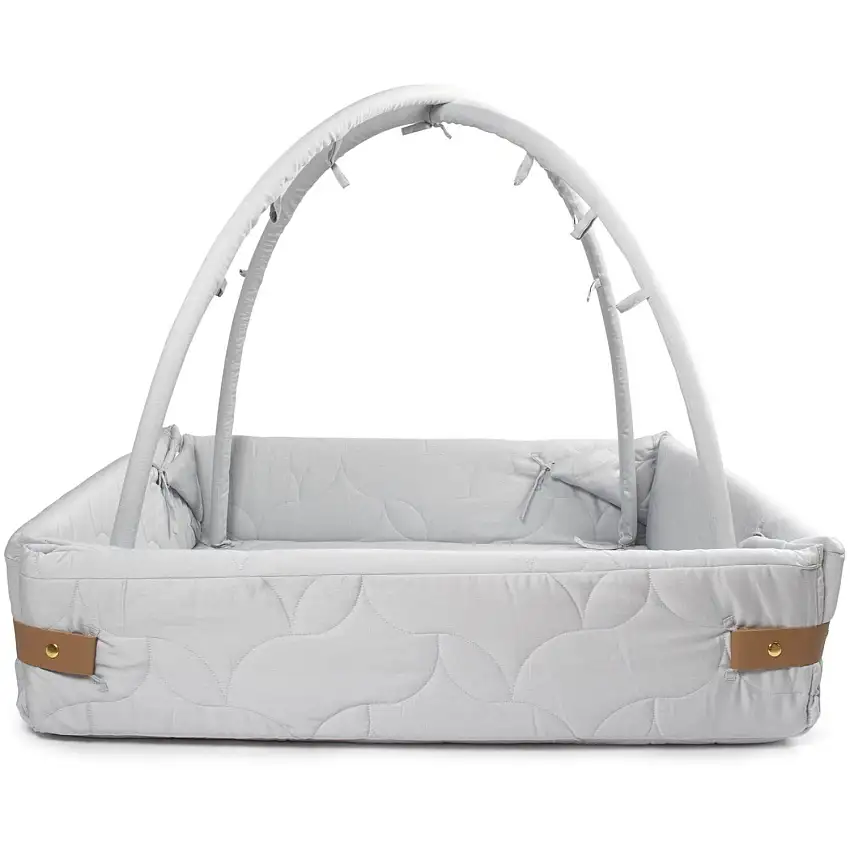 FILIBABBA Pearl Blue Activity Nest Soft Quilt
