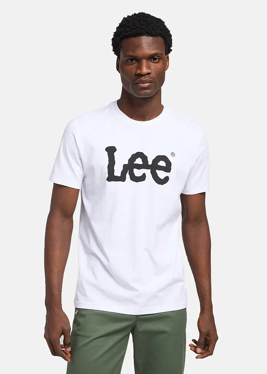 WOBBLY_LOGO_TEE WHITE 86300471