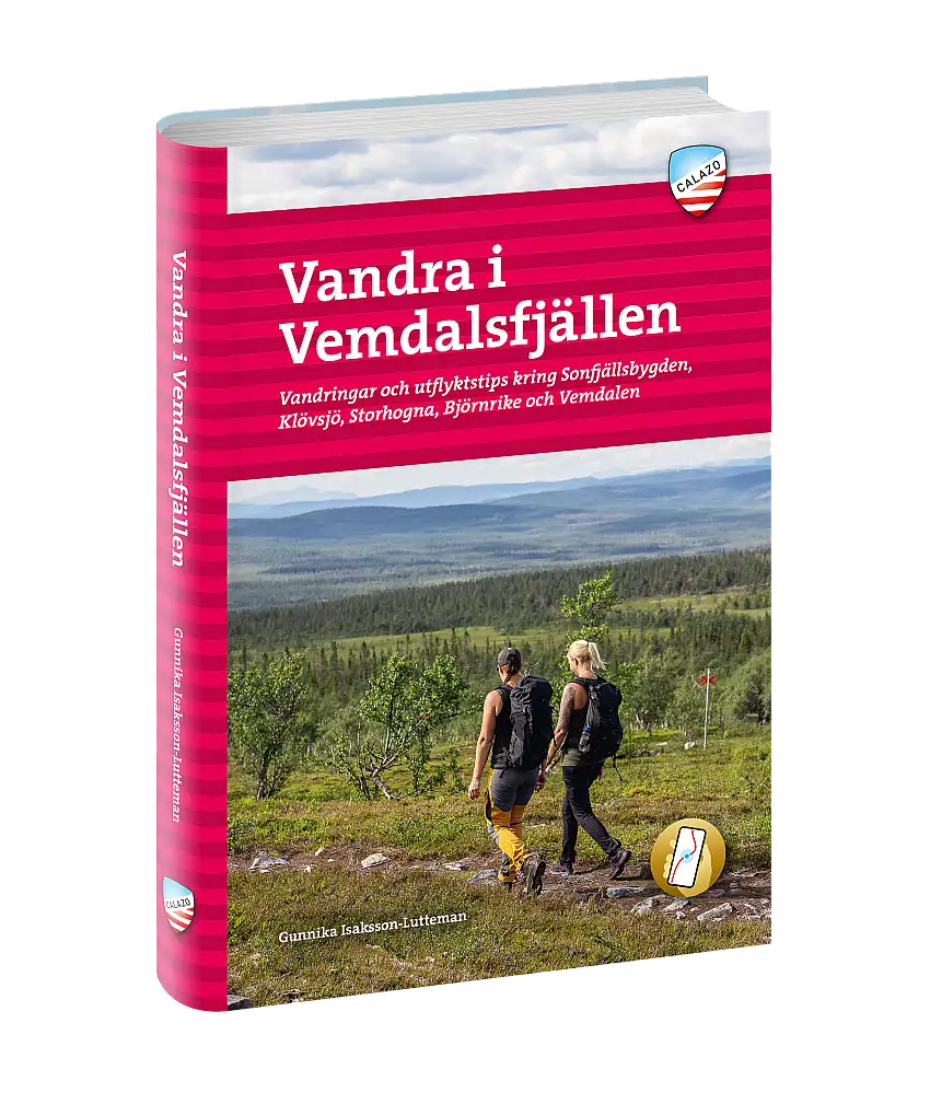 Calazo förlag Vandra i Vemdalsfjällen Nocolour