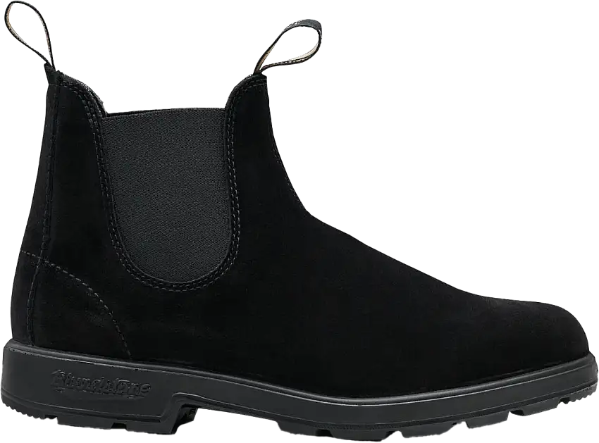 Blundstone Unisex 2405 Suede Chelsea Boots Black