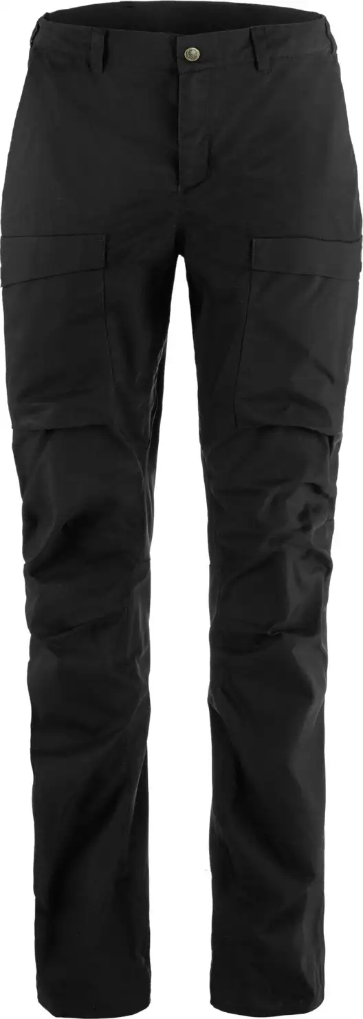 Fjällräven Women's Abisko Hybrid Trail Trousers Black