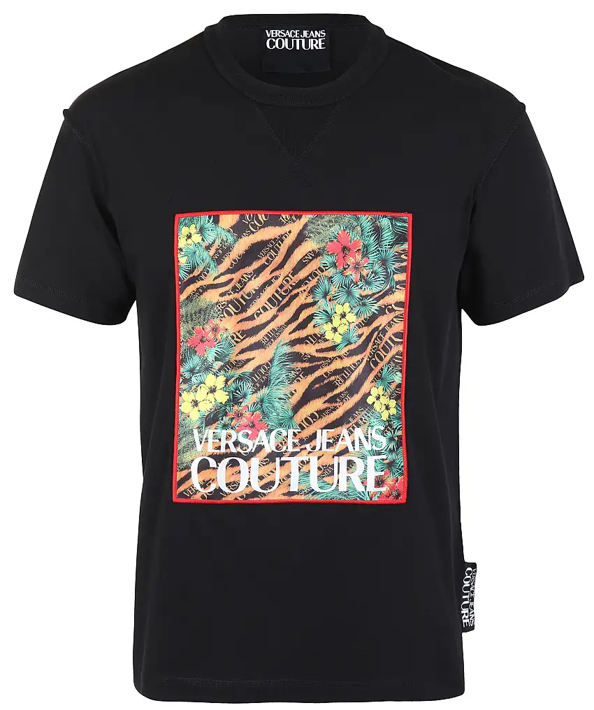 Versace Jeans Couture T-Shirt Floral/Animal - Svart