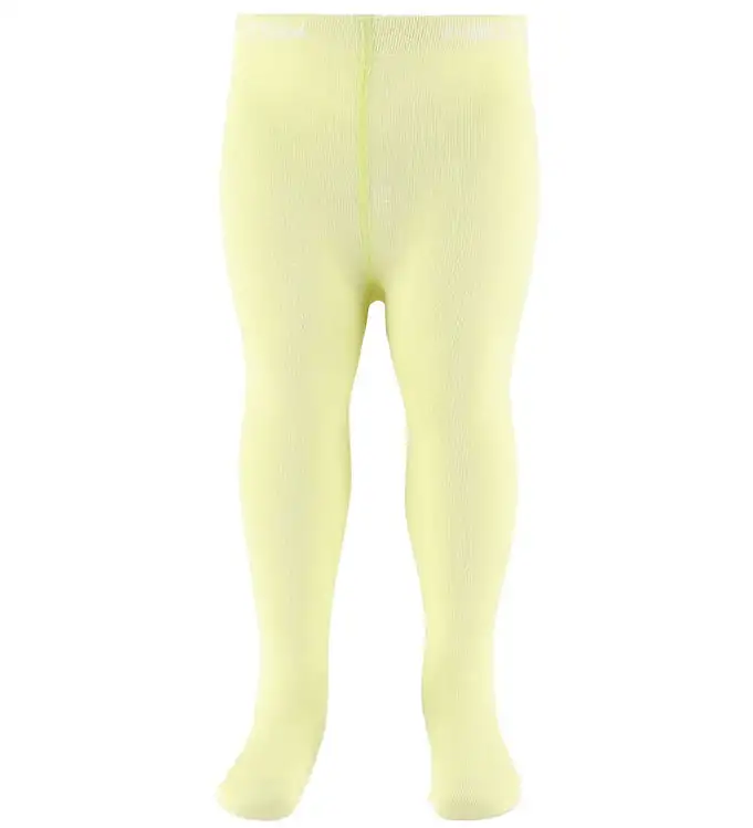 Melton Strumpbyxor - Light Yellow