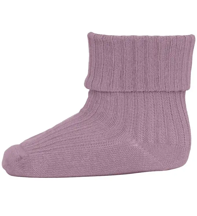 MP Strumpor - Rib - Lila