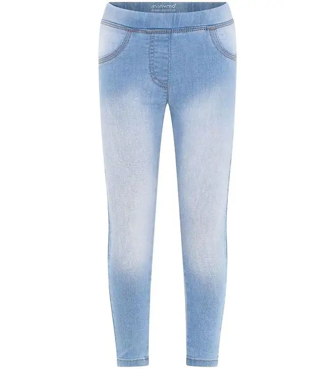 Minymo Jeggings - Slim Fit - Light Dusty Blue