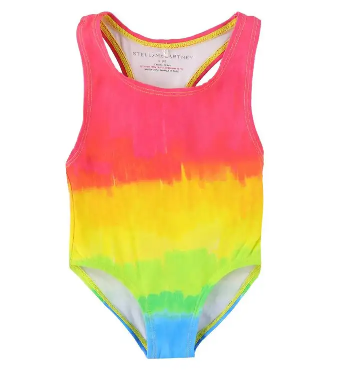 Stella McCartney Kids Baddräkt - UV50+ - Flerfärgad