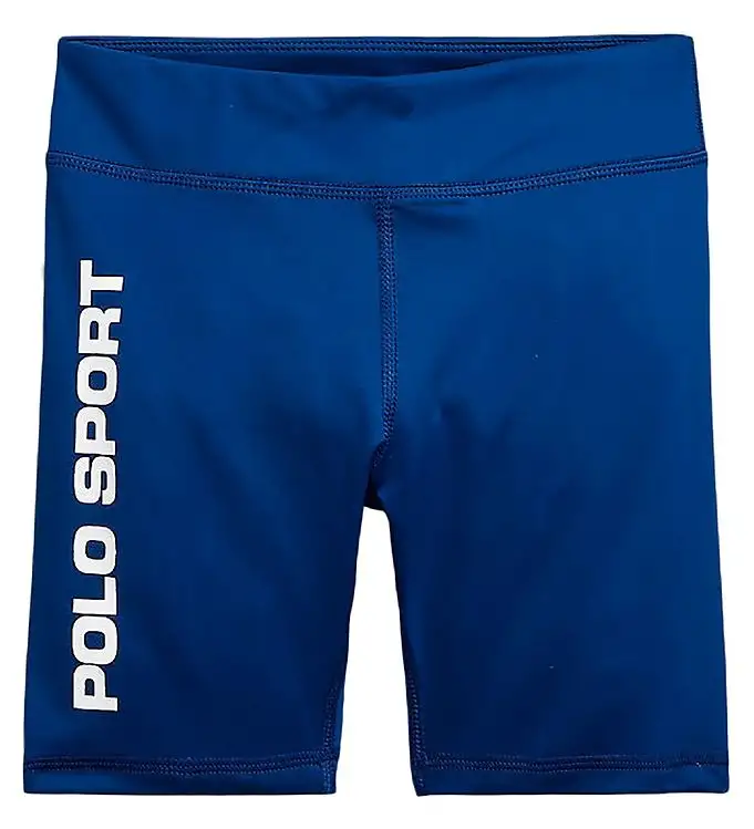 Polo Ralph Lauren Shorts - Polo Sport - Blå m. Tryck