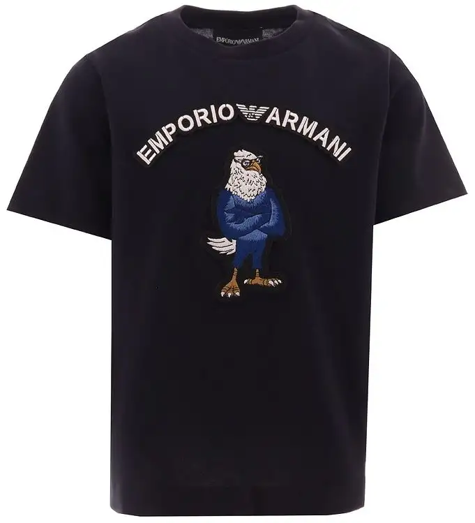 Emporio Armani T-shirt - Marinblå m. Örn