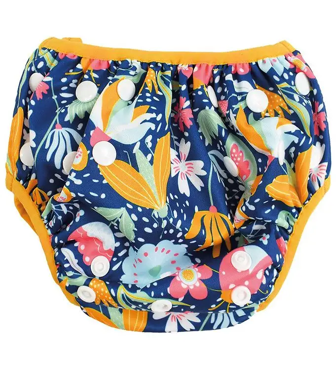 Splash About Badblöjor - Simma Nappy - Garden Njutning