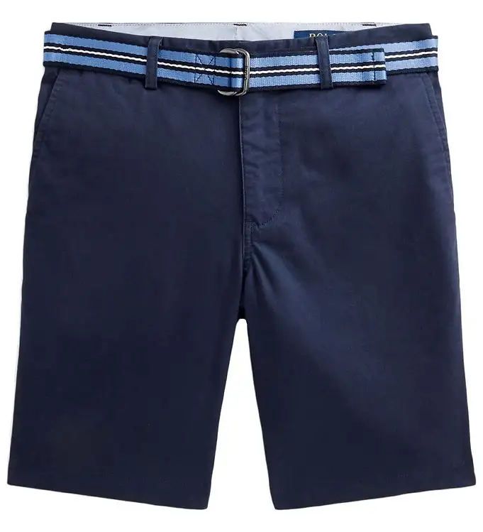 Polo Ralph Lauren Shorts - Classics - Marinblå m. Bälte