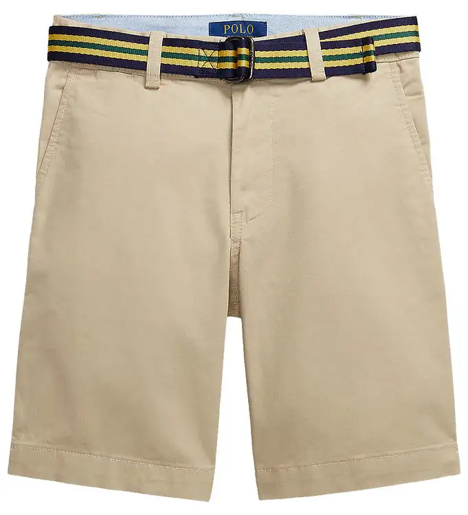 Polo Ralph Lauren Shorts - Bedford - Khaki m. Bälte