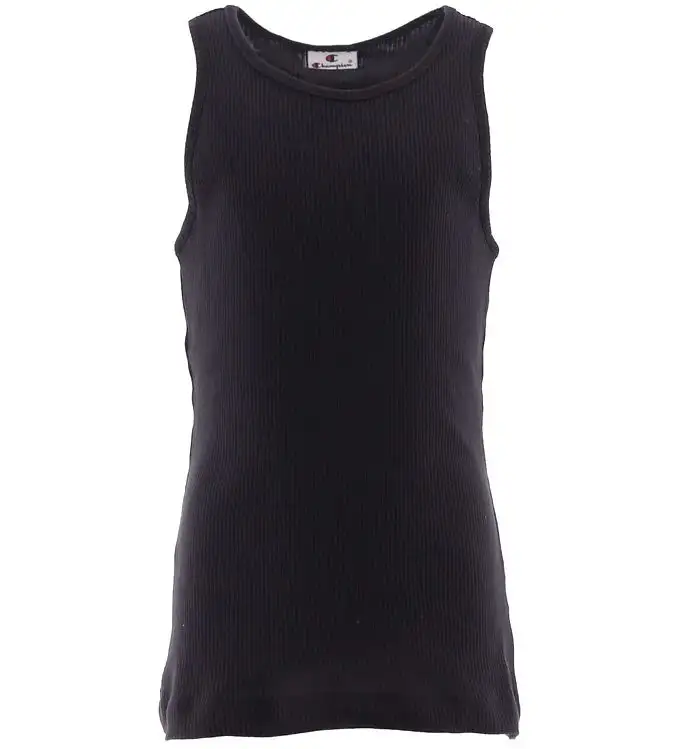 Champion Fashion Linne - Rib - Svart
