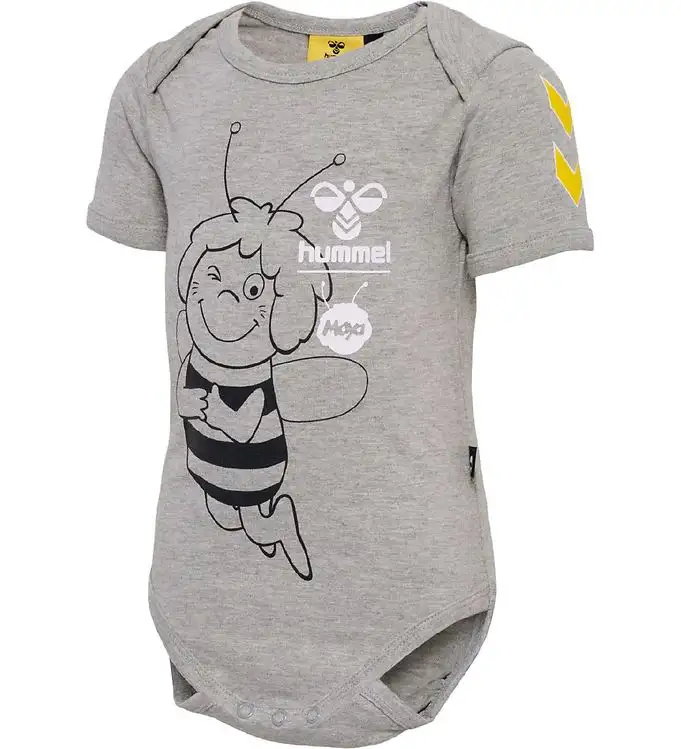 Hummel Body k/ä - Maya Den Bee - Gråmelerad