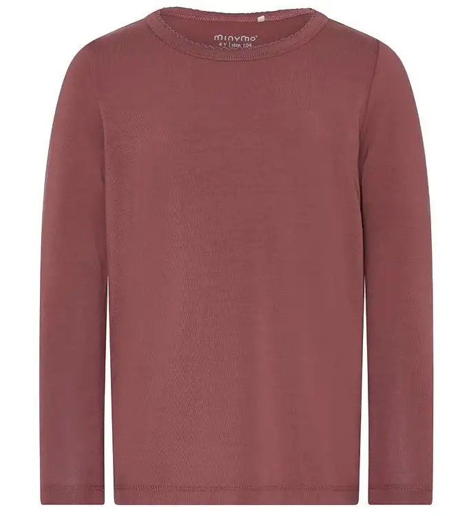 Minymo Tröja - Bambu - Rose Brown