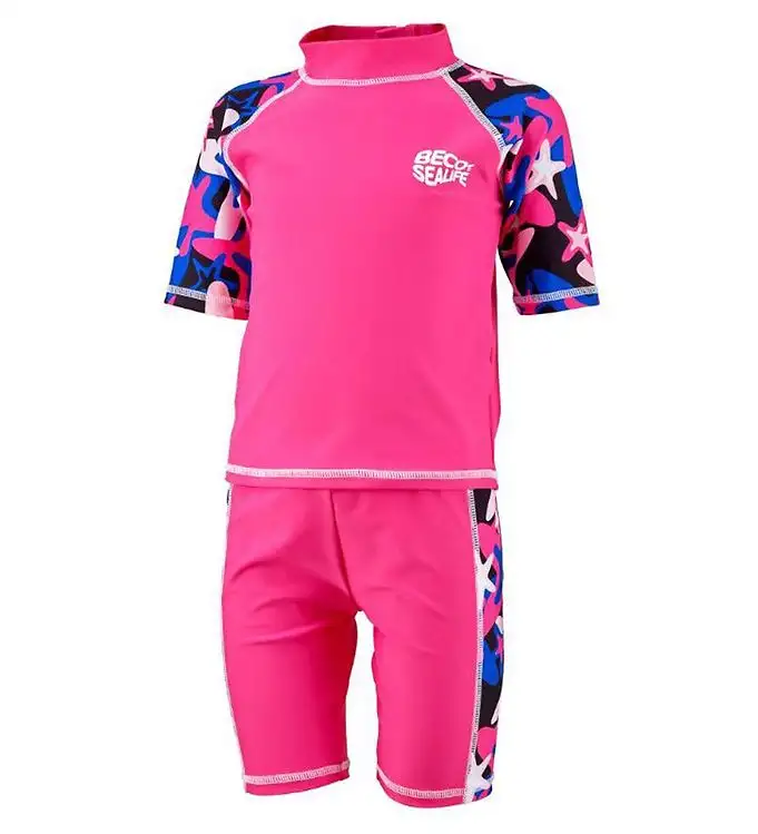 BECO Badkläder - Badtröja/Badbyxor - UV50+ - Rosa