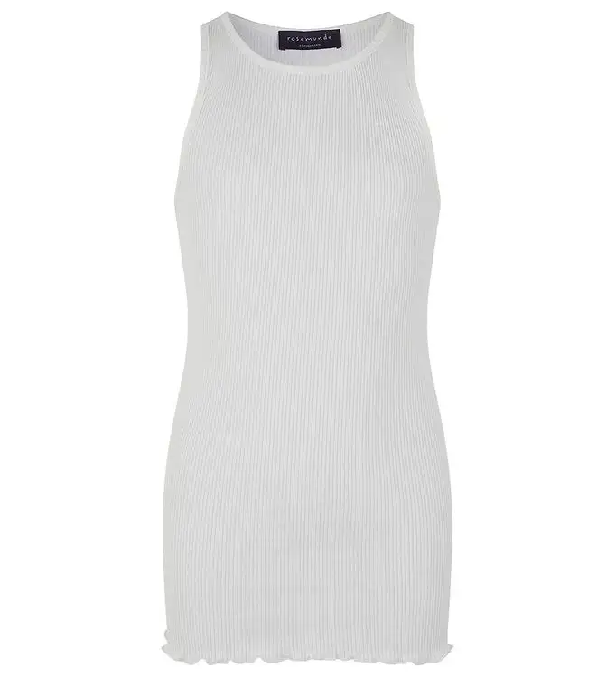 Rosemunde Linne - Silke/Bomull - Ny White