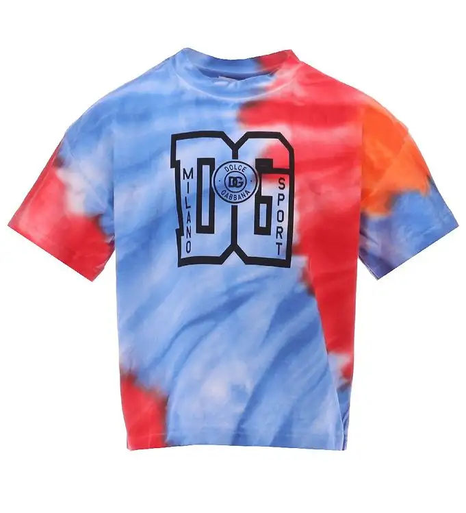 Dolce & Gabbana T-shirt - Eden - Blå/Röd
