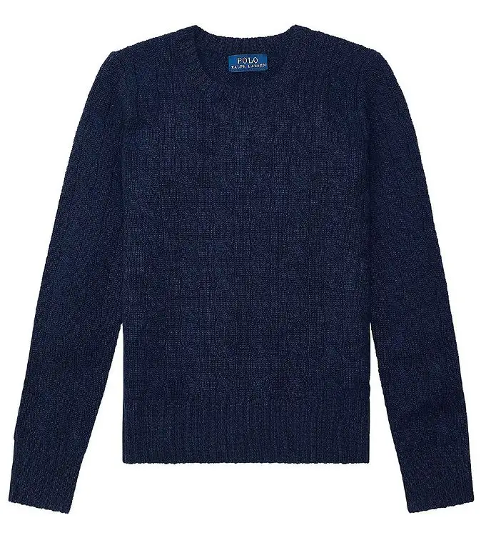 Polo Ralph Lauren Tröja - Kashmir - Höst I - Fransk Marinblå