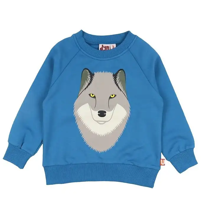 DJUR Sweatshirt - DJUR Bellow - Dusty Blue Varg
