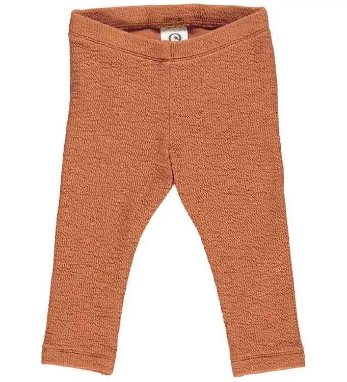 Müsli Byxor - Crepe Frill - Amber m. Volanger