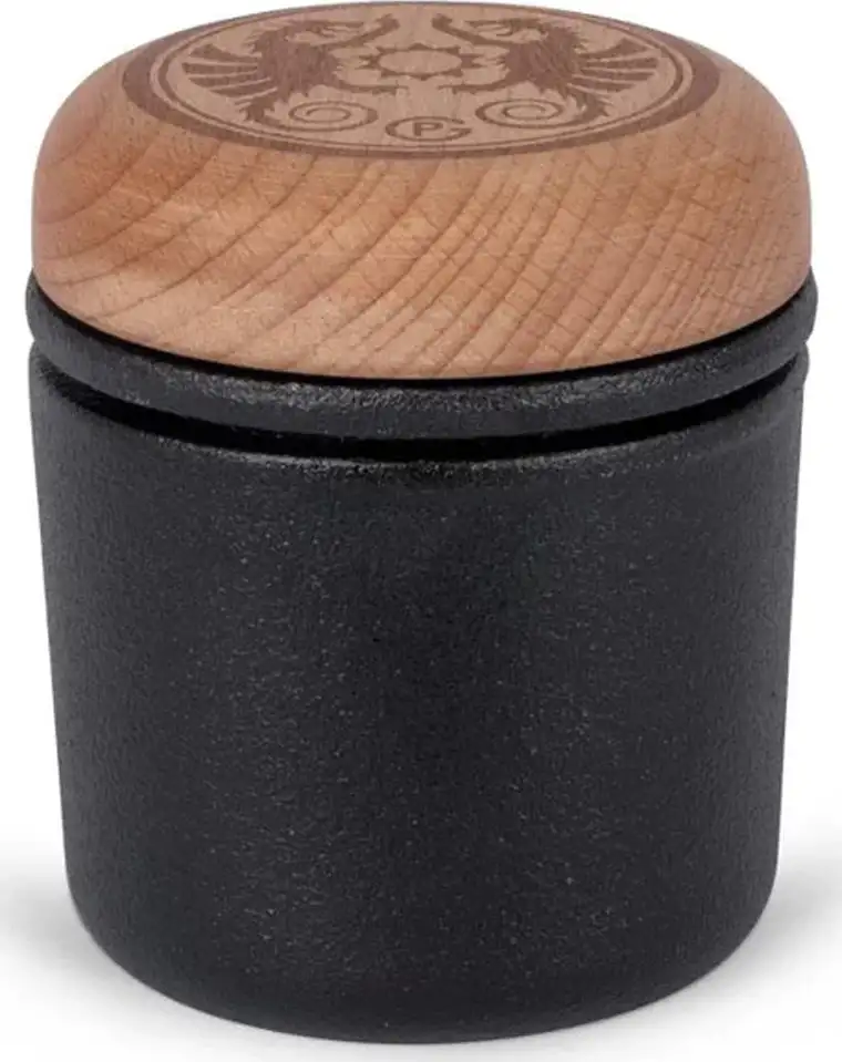 Petromax Cast-Iron Hand Mortar Black