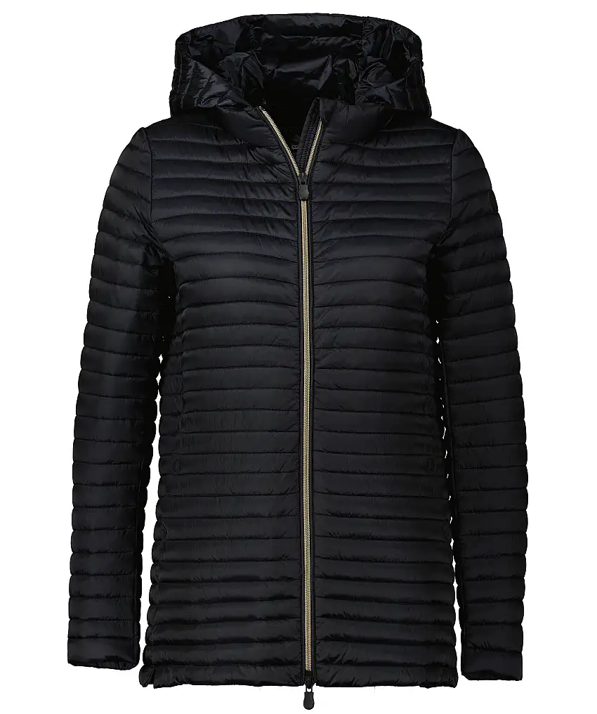 Save The Duck Amanda hooded coat - Svart