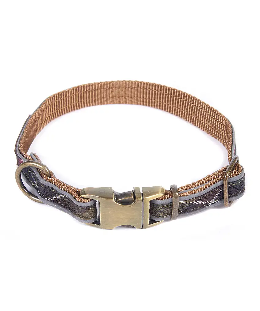 Barbour Reflex Dog Collar - Grön