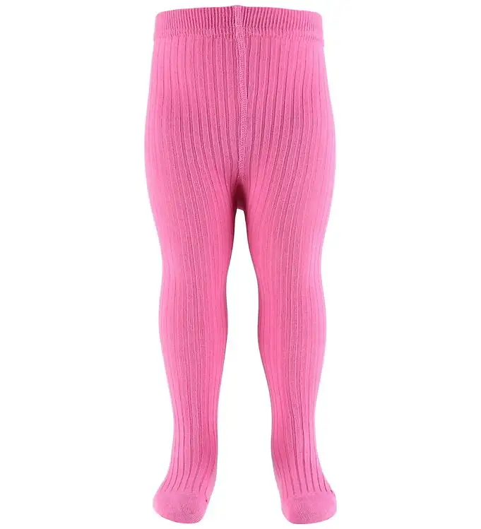 Melton Strumpbyxor - Rib - Dusty Pink