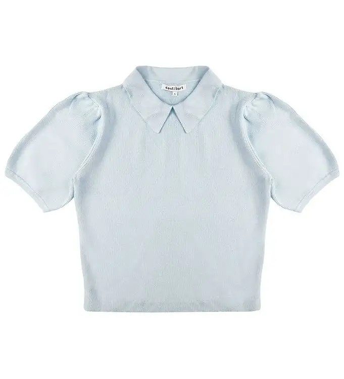 Cost:Bart T-Shirt - Stickad - Beskuren - CBRoxanne - blue