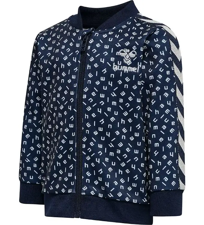 Hummel Cardigan - hmlTroy Zip-kod - Black Iris