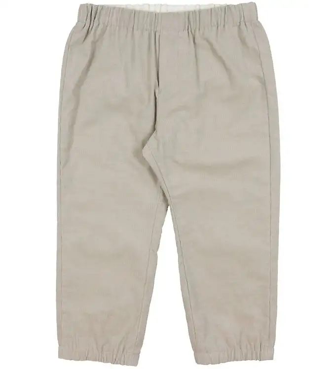 Emporio Armani Manchesterbyxor - Light Beige