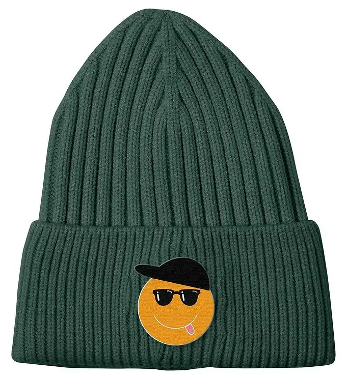 Name It Mössa - Stickad - NmnMiki - Trekking Green