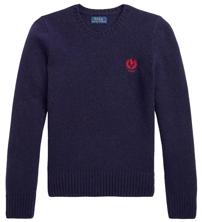 Polo Ralph Lauren Tröja - Ull - Classics ll - Mörkblå