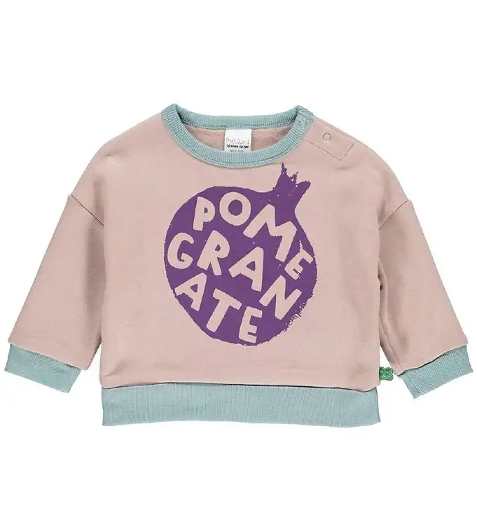 Freds World Sweatshirt - Veggie - Rose Trä m. Tryck
