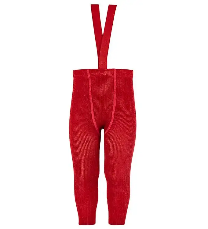 Condor Leggings m. Hängslen - Ull/Akryl - Teja