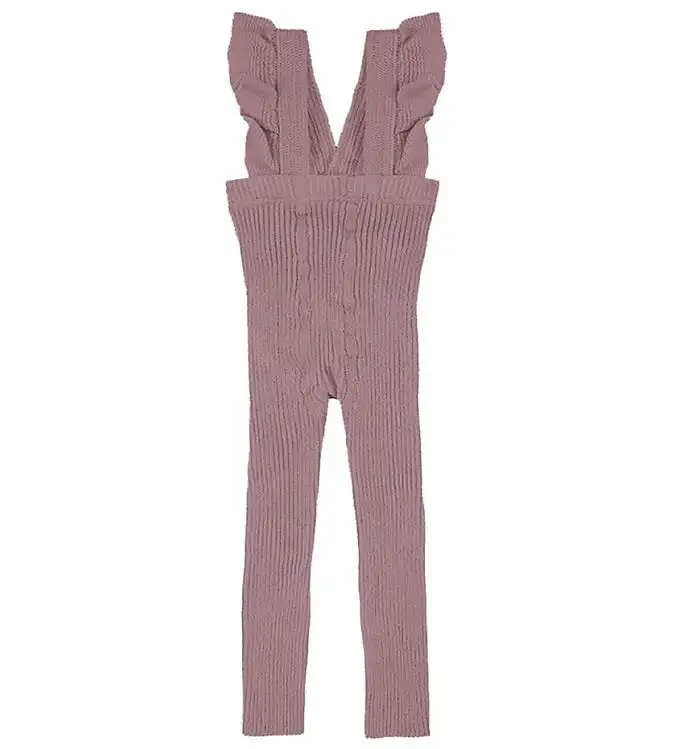 Condor Leggings m. Hängslen - Rib - Iris