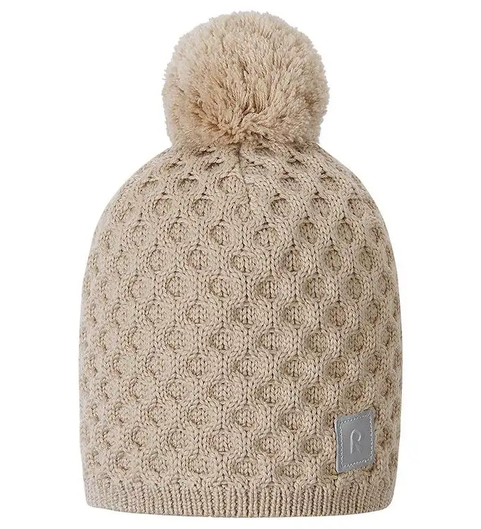 Reima Mössa m. Fleece - Ull/Polyester - Nyksund - Light Oak m. P