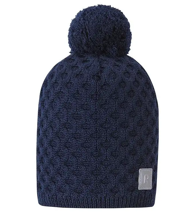 Reima Mössa m. Fleece - Ull/Polyester - Nyksund - Marinblå m. Po