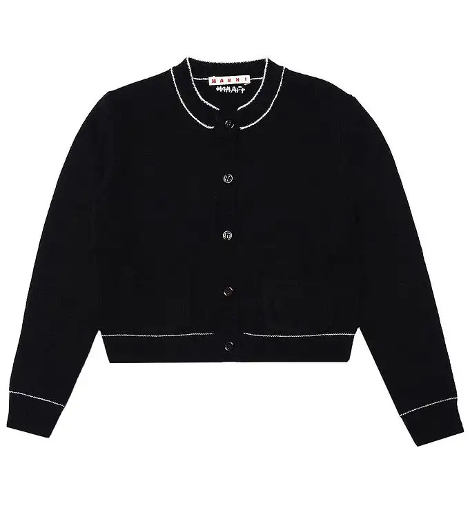Marni Cardigan - Ull - Svart