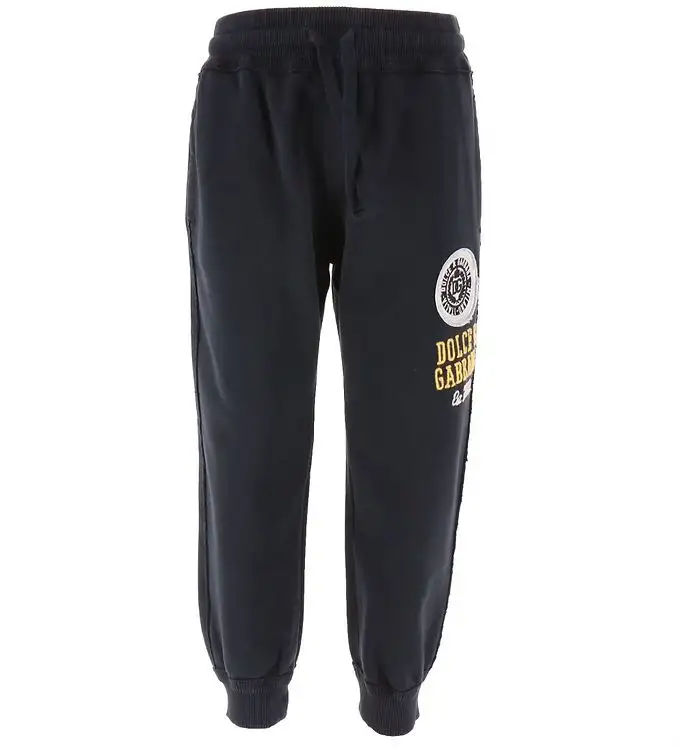 Dolce & Gabbana Sweatpants - Tillbaka till skolan gym - Marinblå