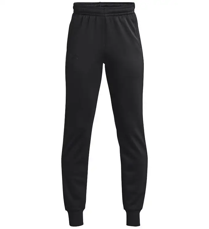 Under Armour Träningsbyxor - Fleece - Svart