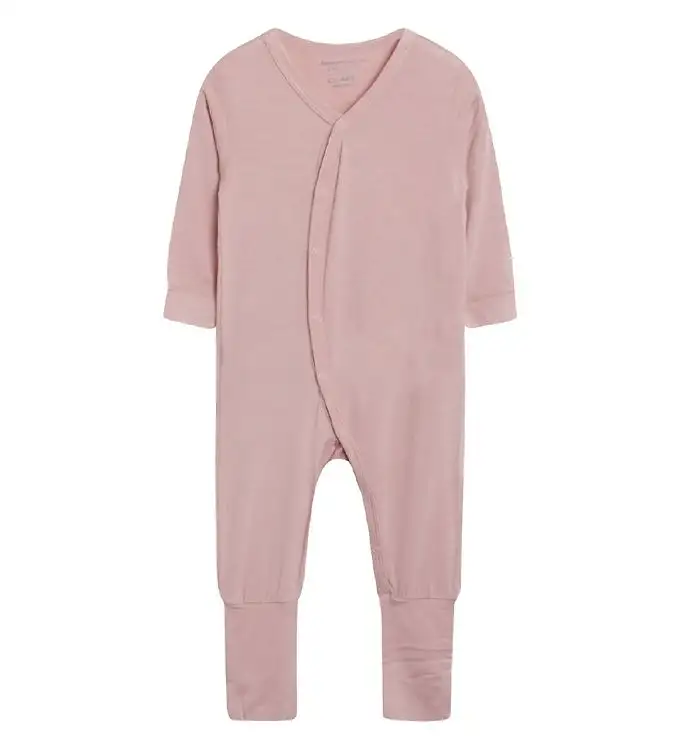 Hust and Claire Onesie - Mullet - Bambu - Rosa
