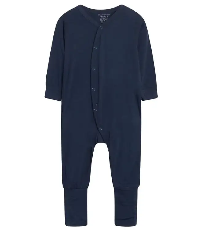 Hust and Claire Onesie - Mullet - Bambu - Marinblå