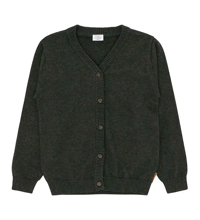 Hust and Claire Cardigan - Stickad - Carsten - Koksgrå Melange