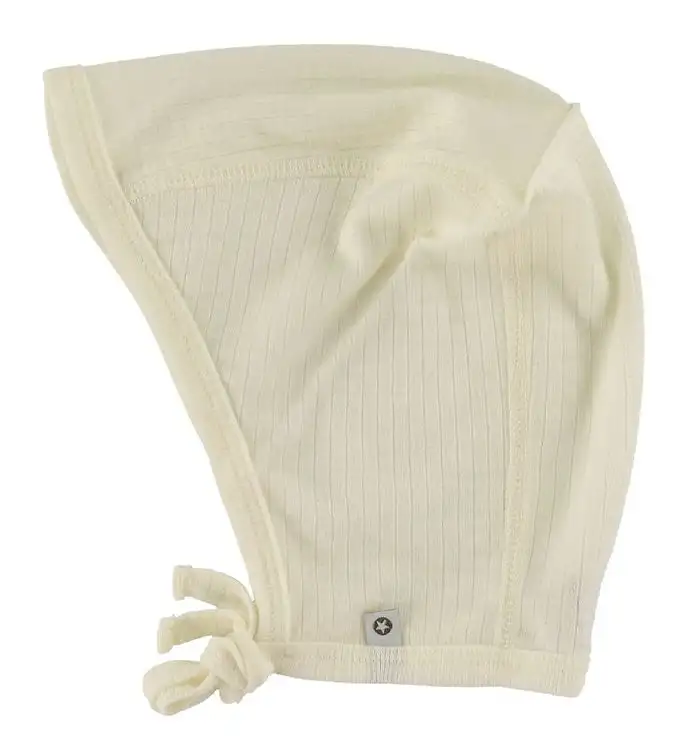 Smallstuff Babyhjälm - Ull - Off White