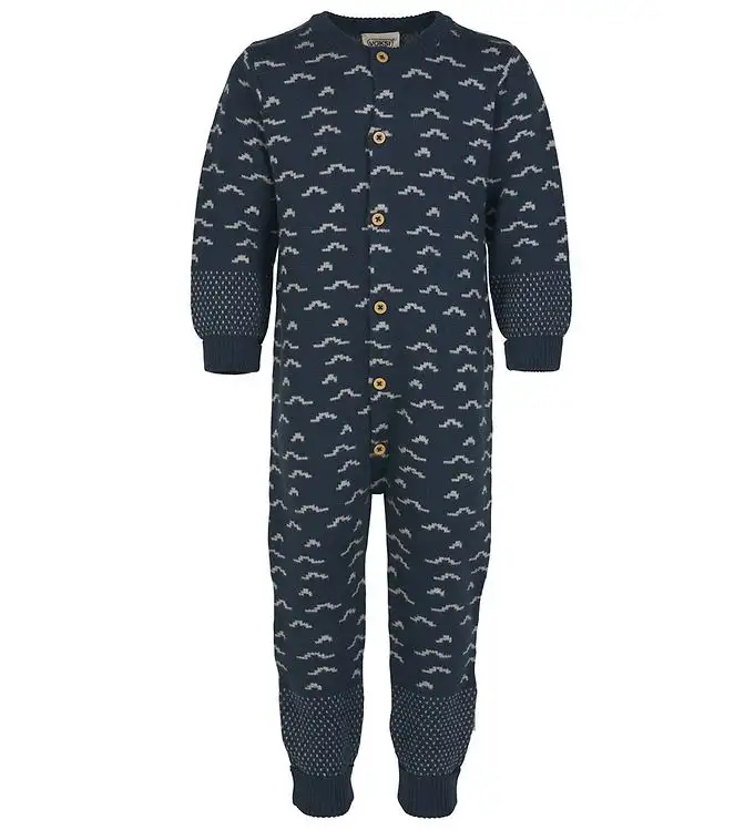 Voksi Onesie - Ull - Poppy Blue