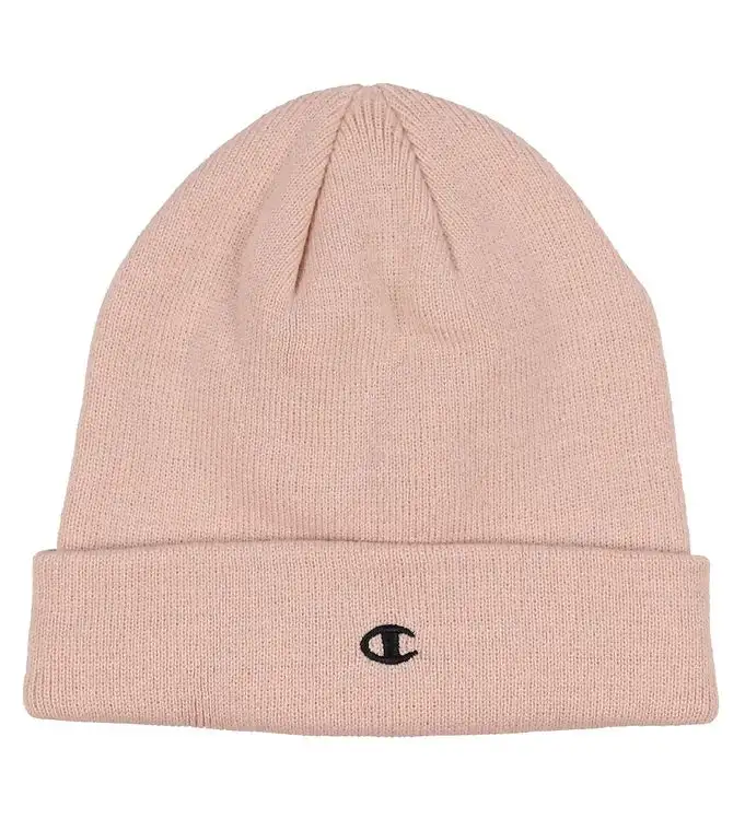 Champion Mössa - Junior - Stickad - Rosa m. Logo